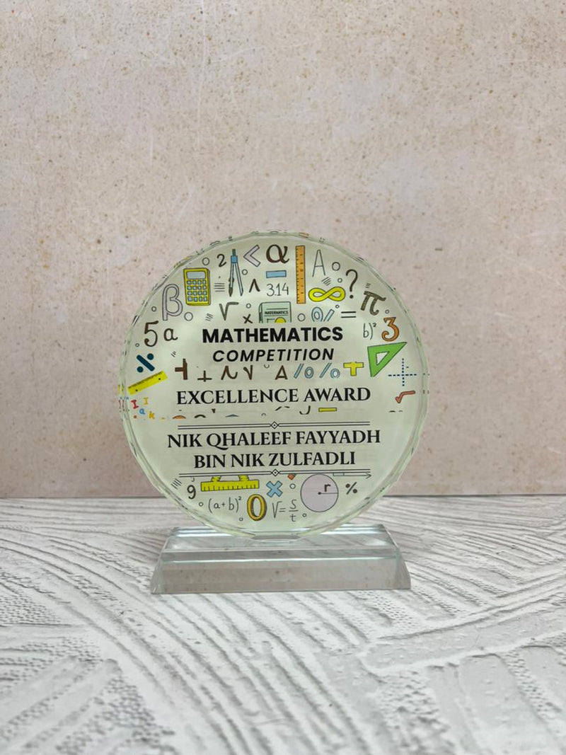 Design C Crystal Trophy