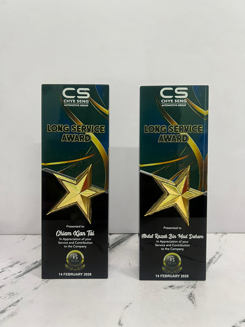 Design L Crystal Trophy
