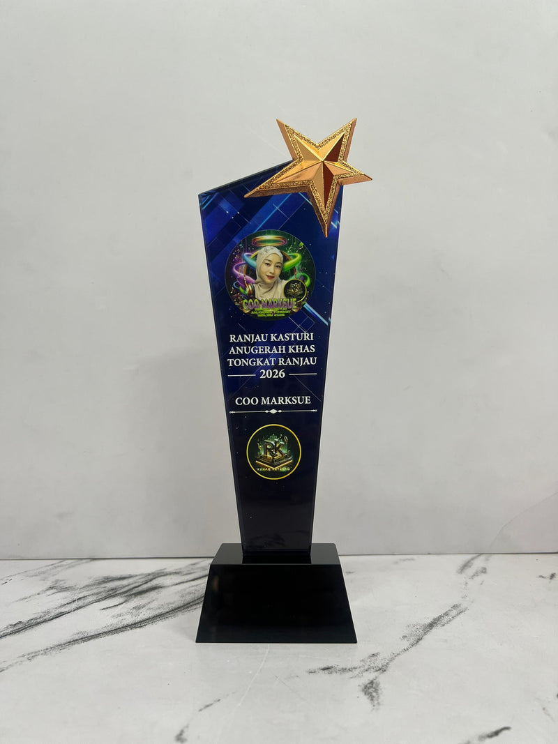 Design B Crystal Trophy