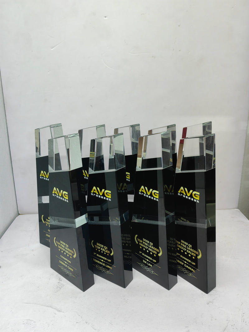 Design E Crystal Trophy