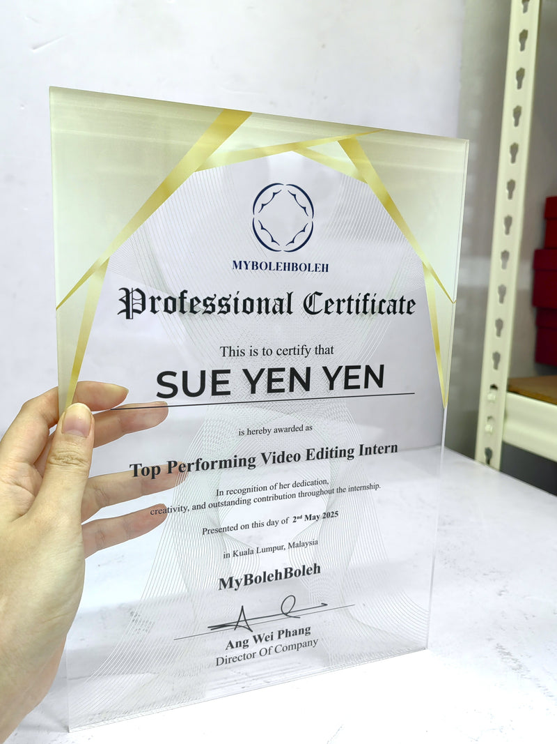 DESIGN PL8008 Plaque Award