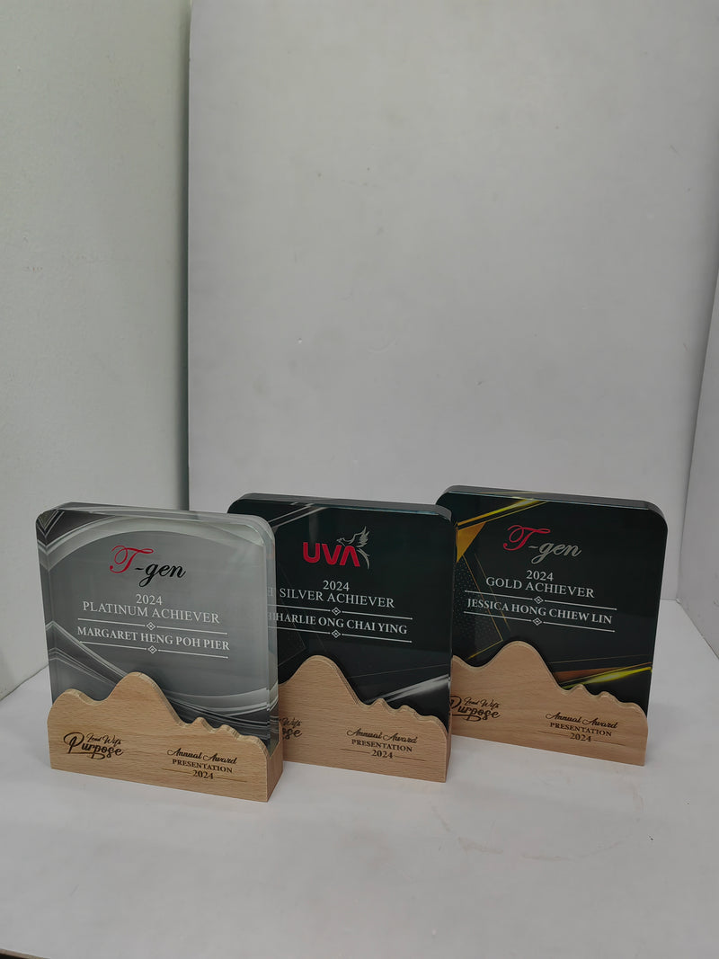 Design W Crystal Trophy