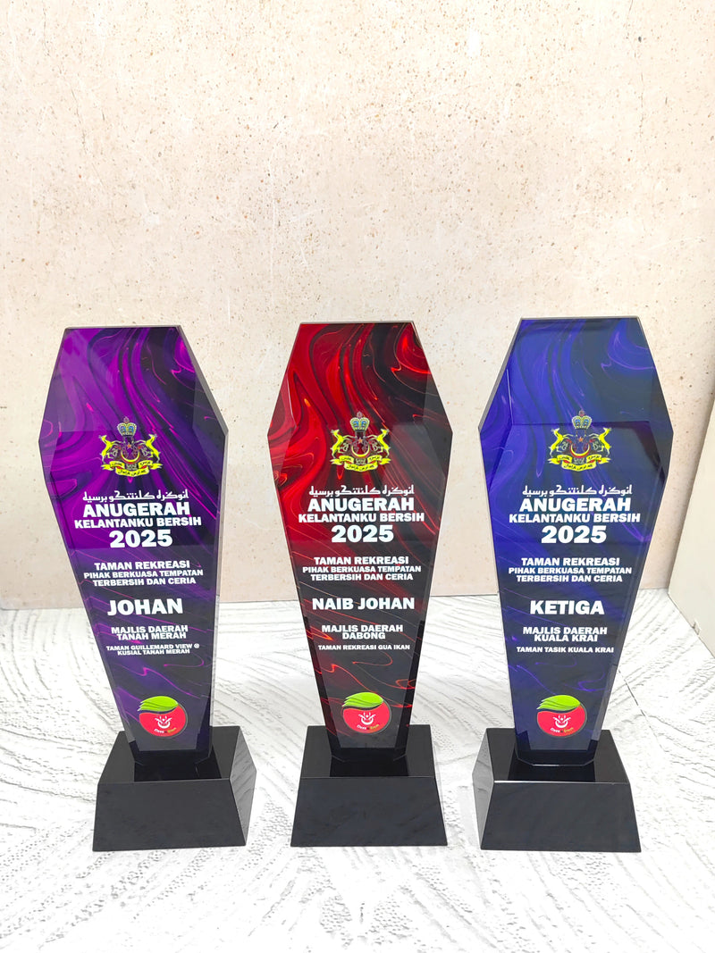 Design F Crystal Trophy