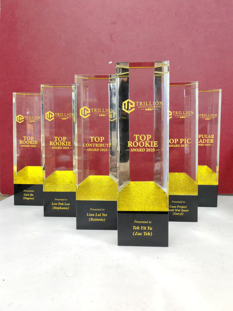 Design AD12 Crystal Trophy