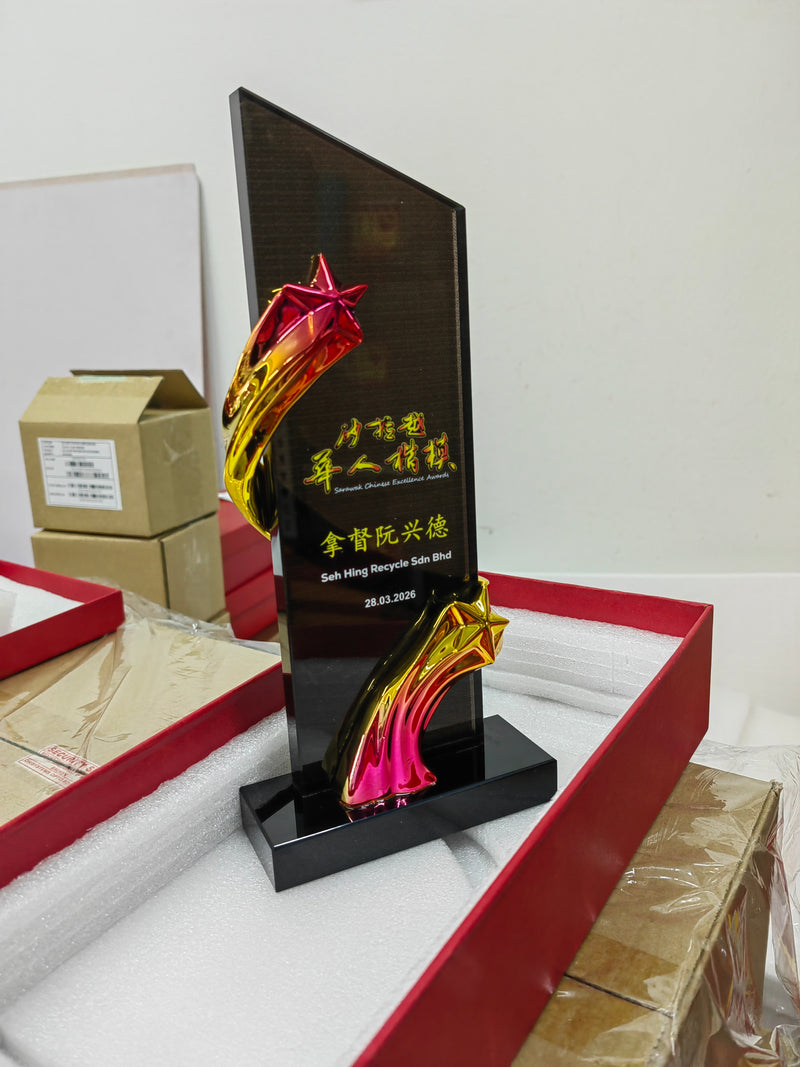 Design Z Crystal Trophy