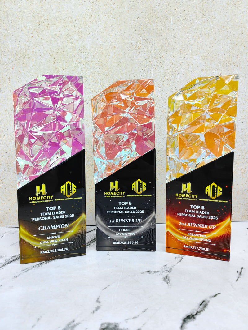 Design AD30 Crystal Trophy