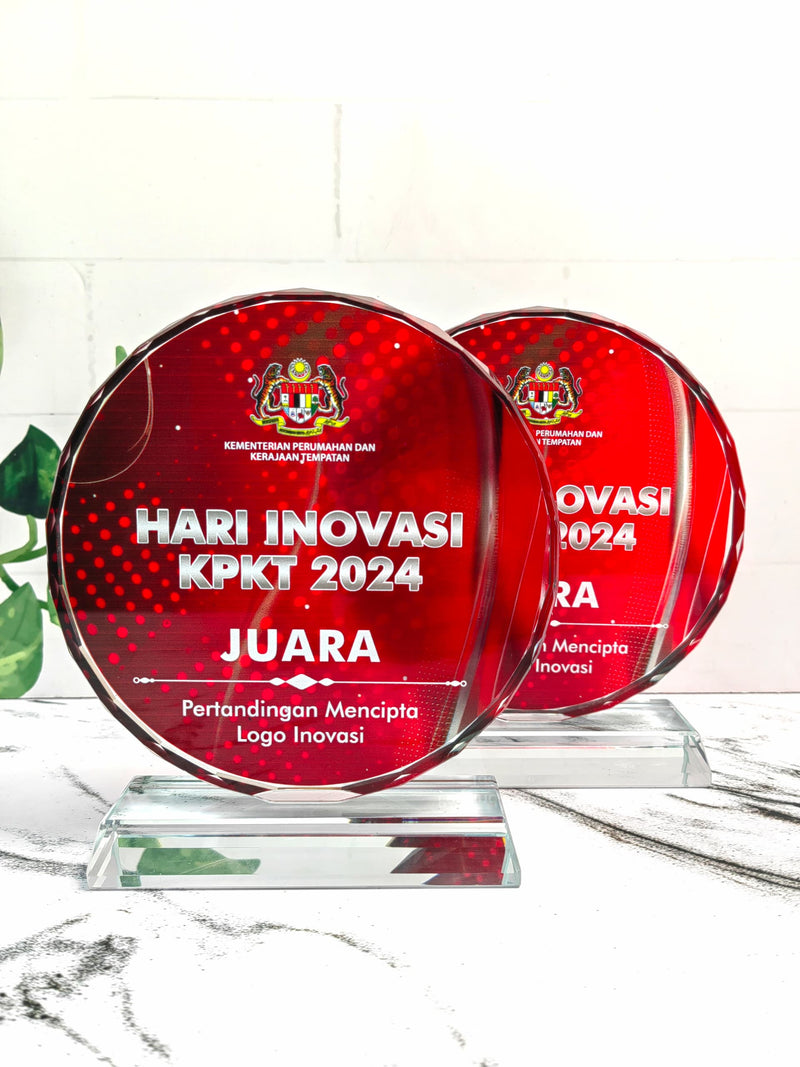 Design C Crystal Trophy