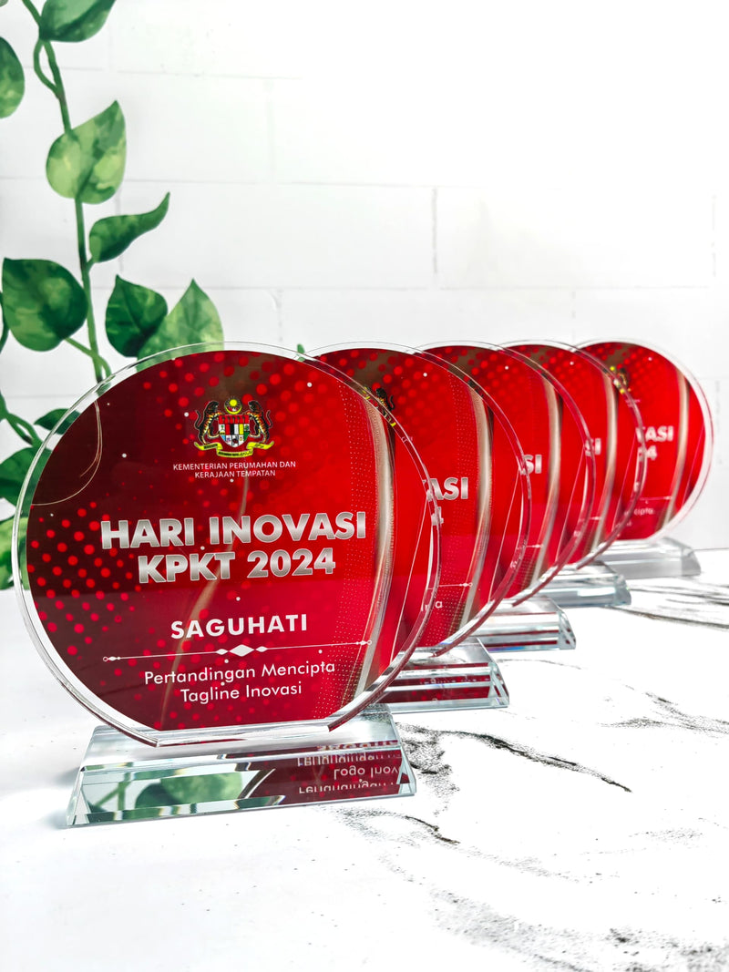 Design C Crystal Trophy