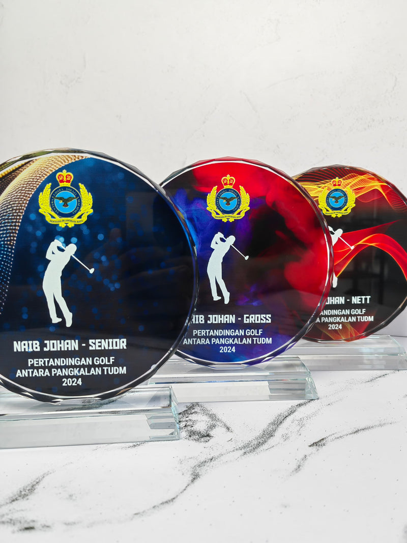 Design C Crystal Trophy