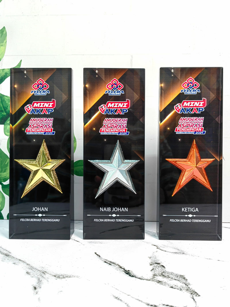 Design D Crystal Trophy