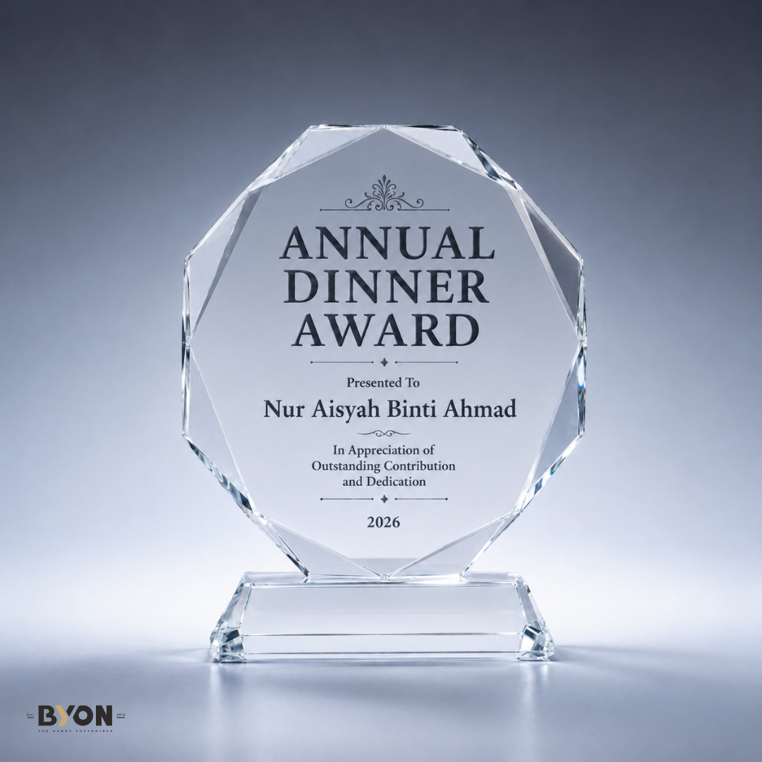 Design AD42 Crystal Trophy