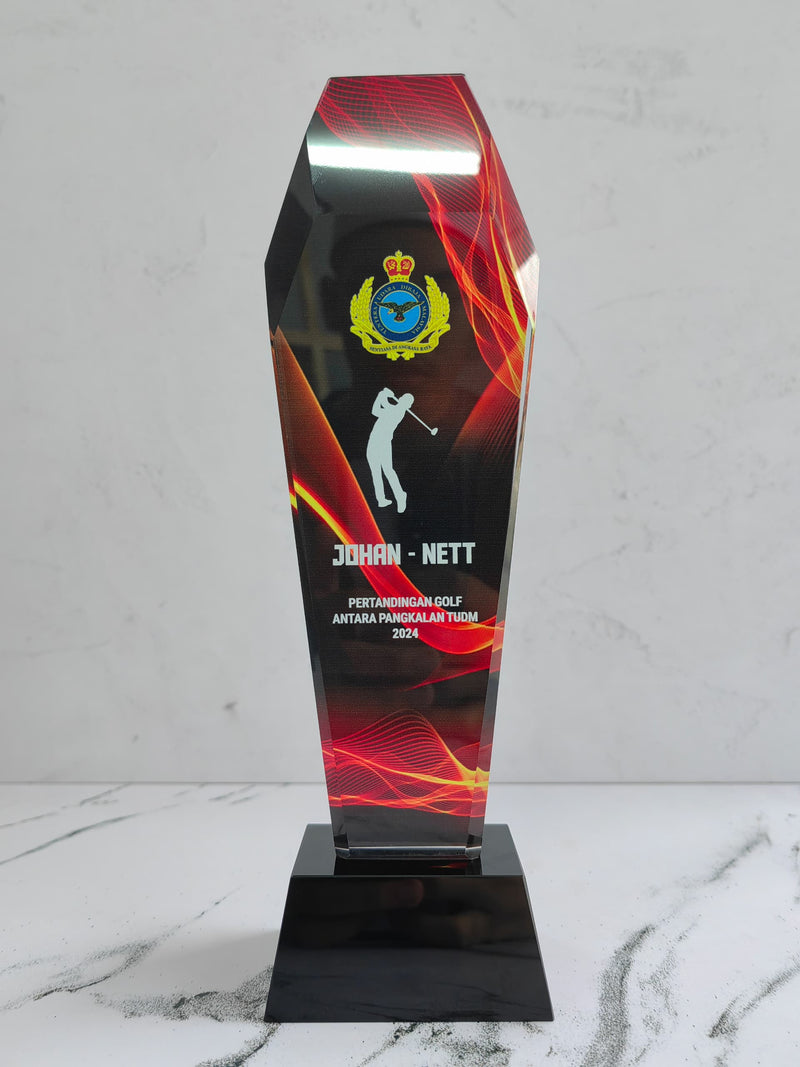 Design F Crystal Trophy