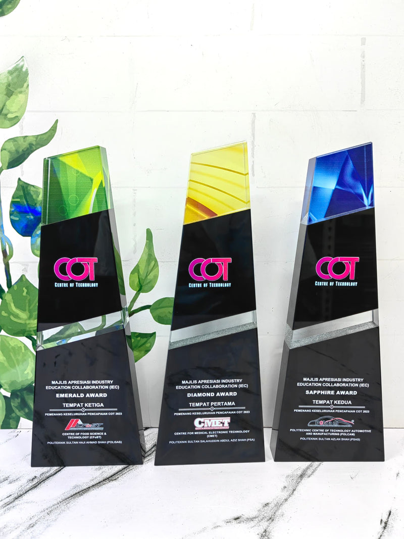 Design E Crystal Trophy