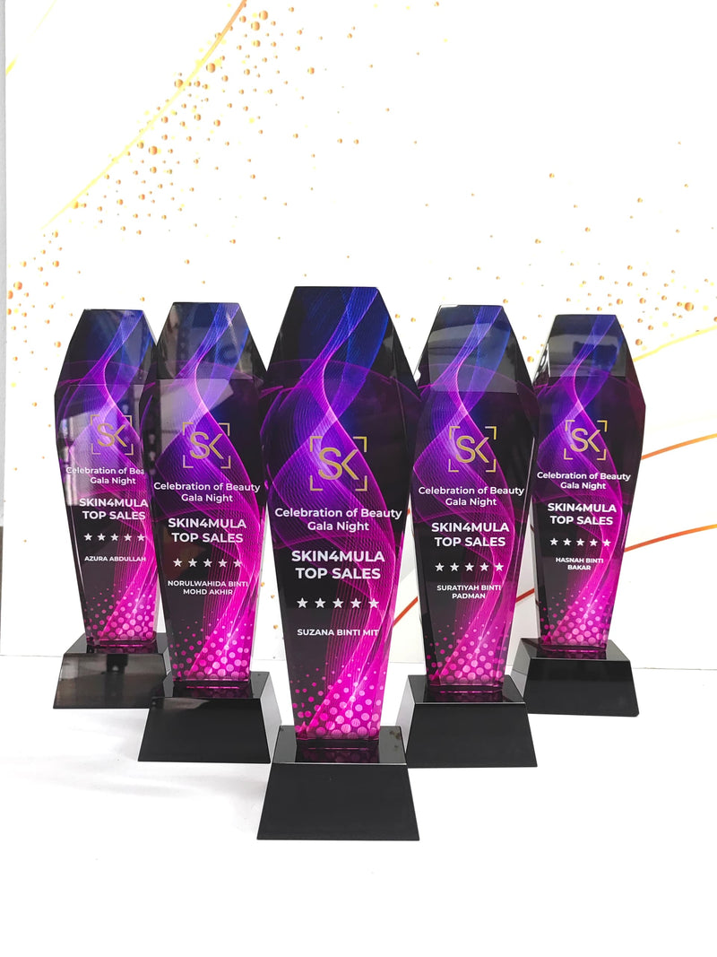 Design F Crystal Trophy