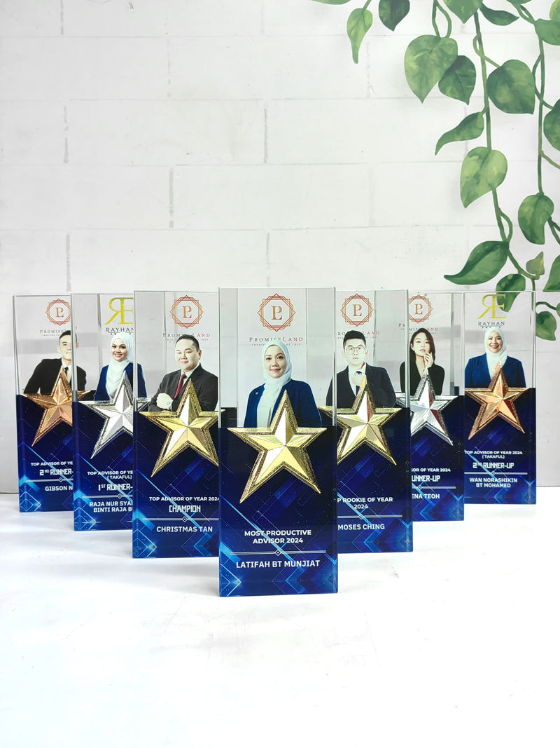 Design D Crystal Trophy