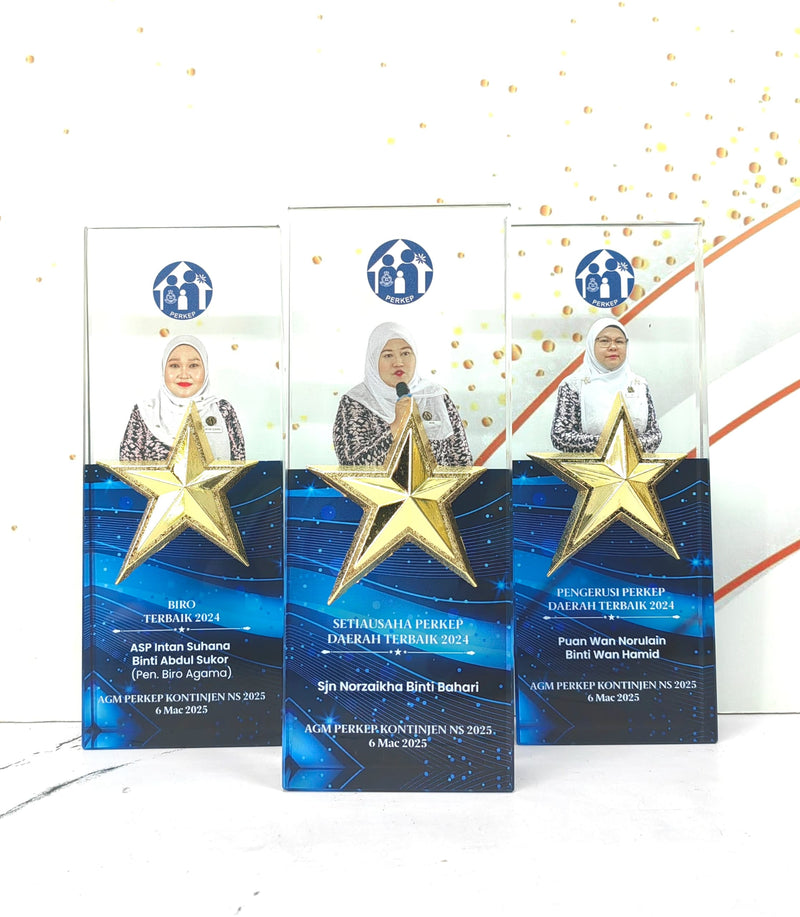 Design D Crystal Trophy