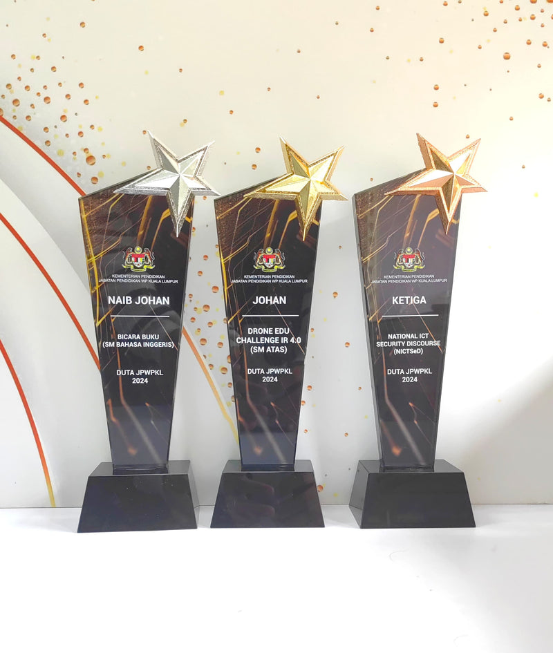 Design B Crystal Trophy