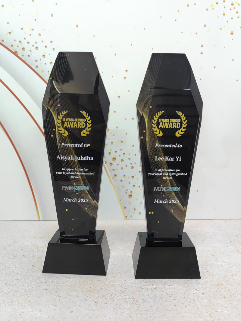 Design F Crystal Trophy