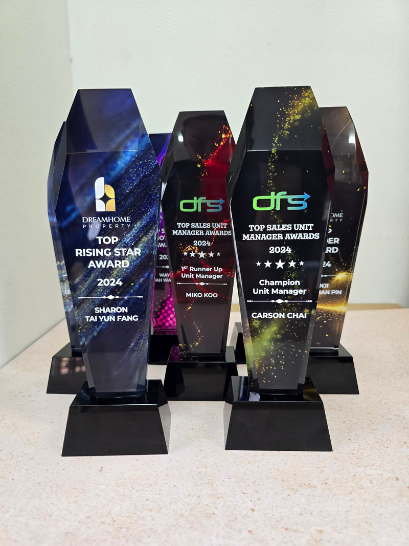 Design F Crystal Trophy