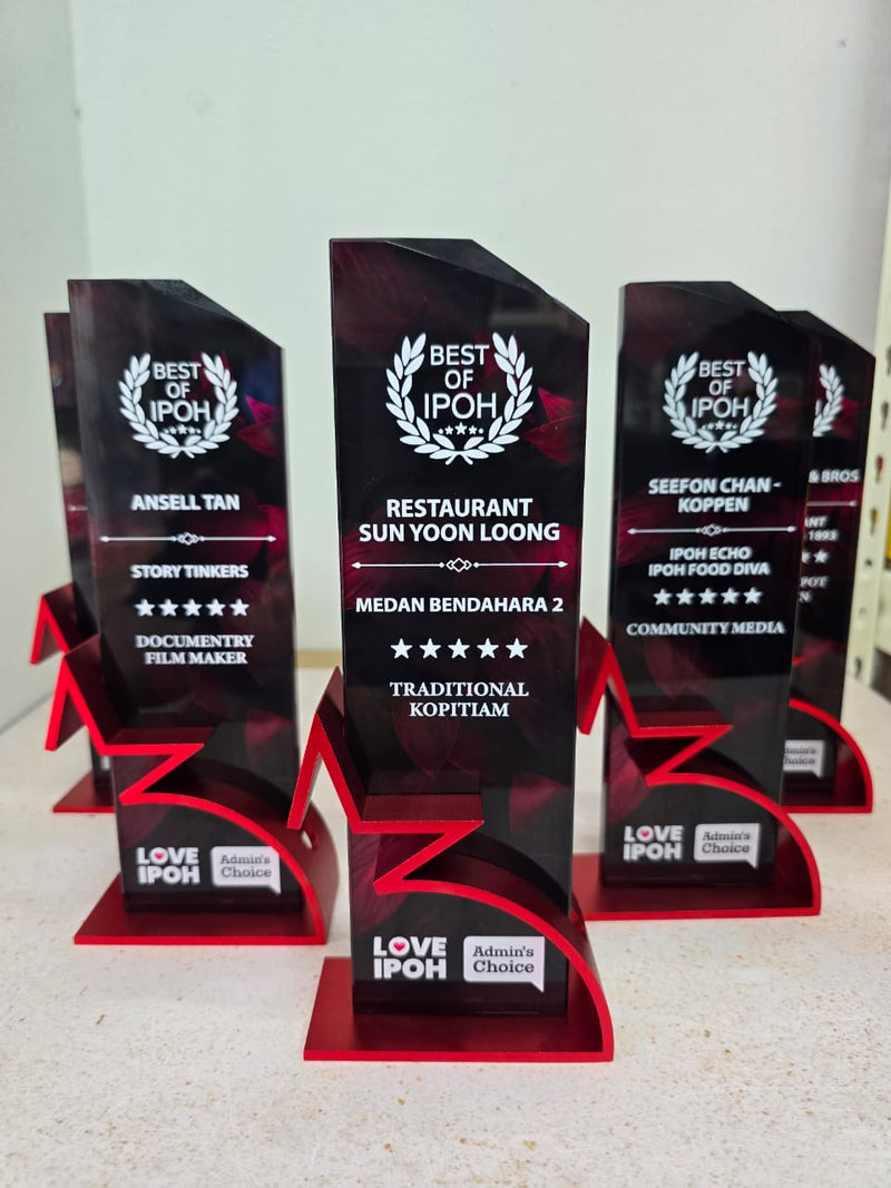 Design K Crystal Trophy