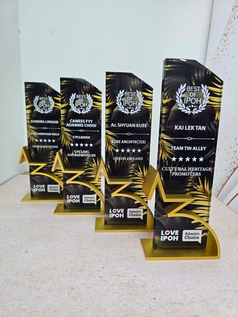 Design K Crystal Trophy