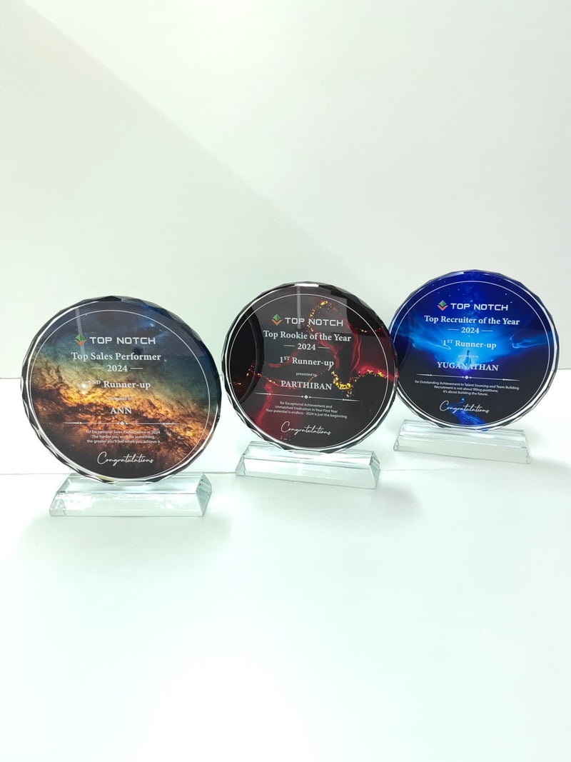 Design C Crystal Trophy