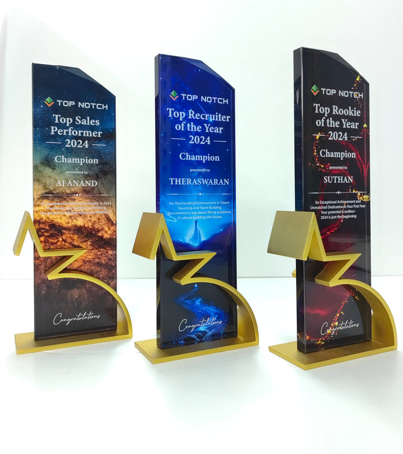 Design K Crystal Trophy