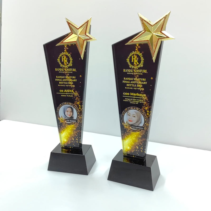 Design B Crystal Trophy