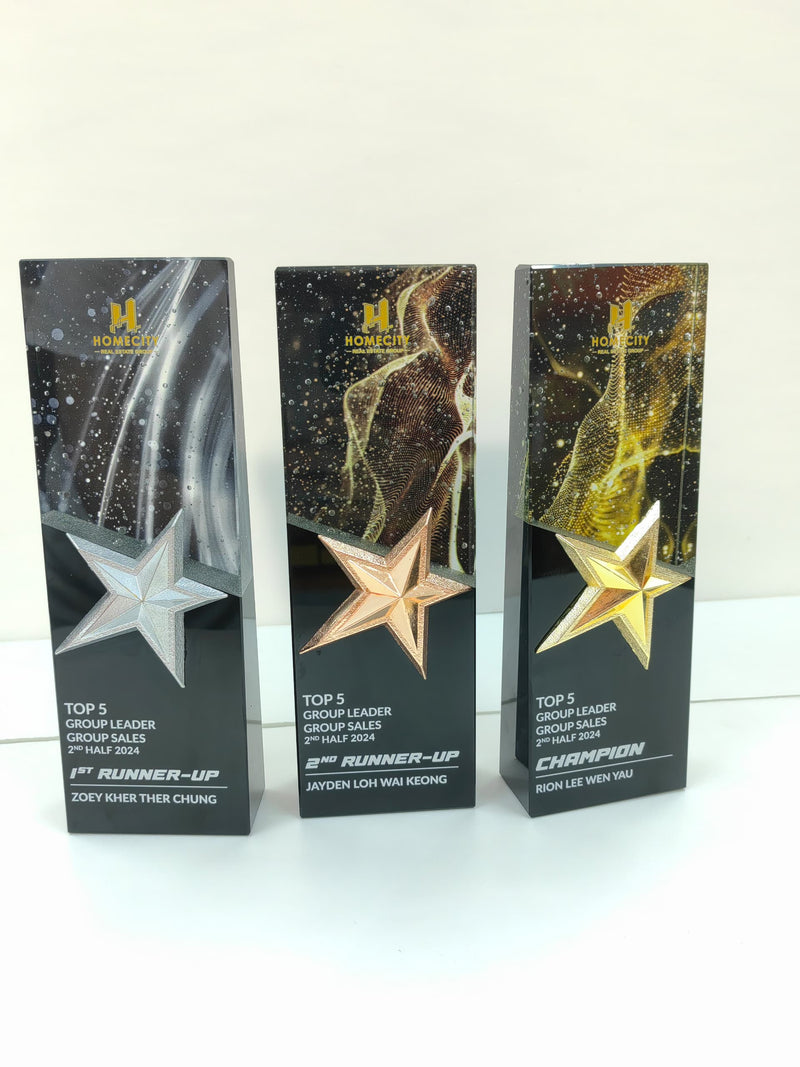 Design L Crystal Trophy