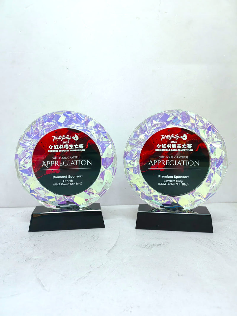 Design AD6 Crystal Trophy