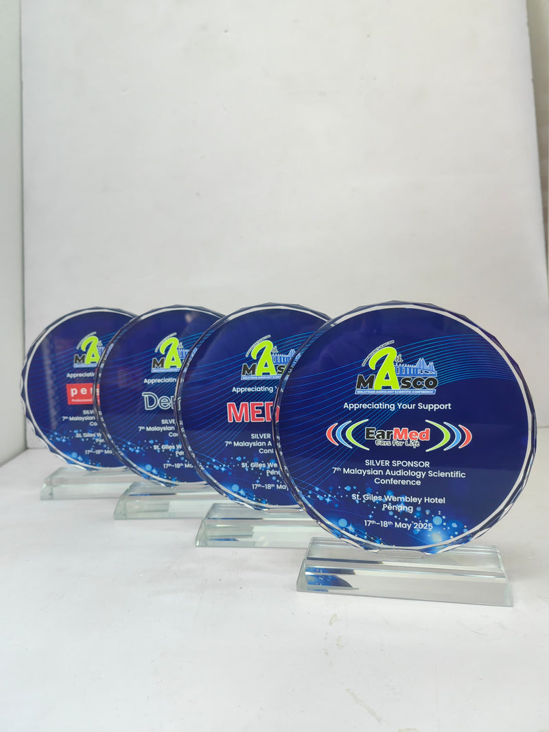 Design C Crystal Trophy