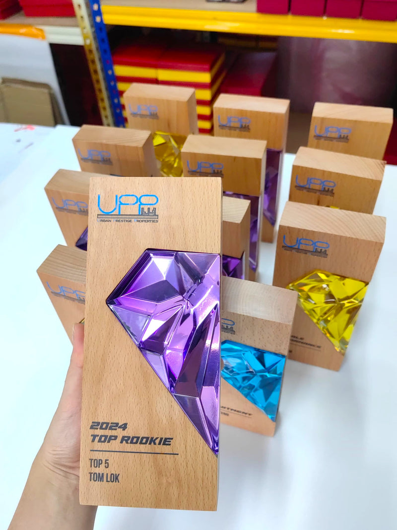 Design AD7 Crystal Trophy