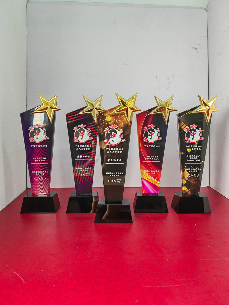 Design B Crystal Trophy