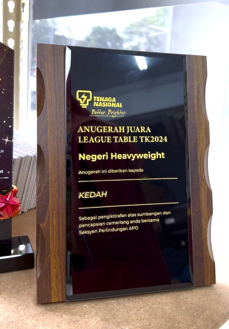 DESIGN PL8001 Plaque Award