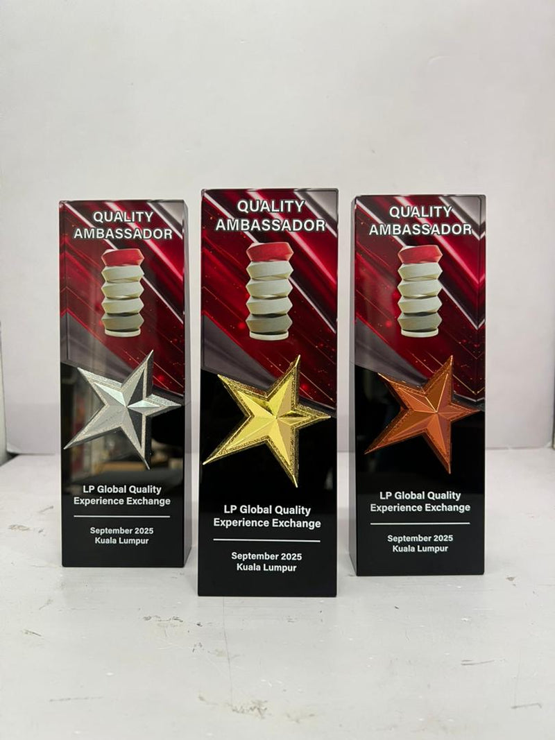 Design L Crystal Trophy