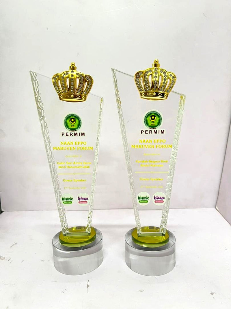 Design AD11 Crystal Trophy