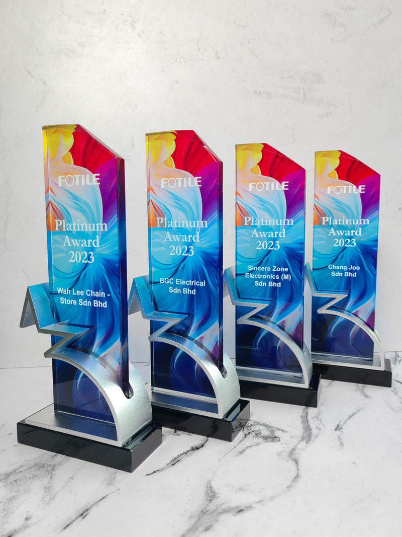 Design K Crystal Trophy