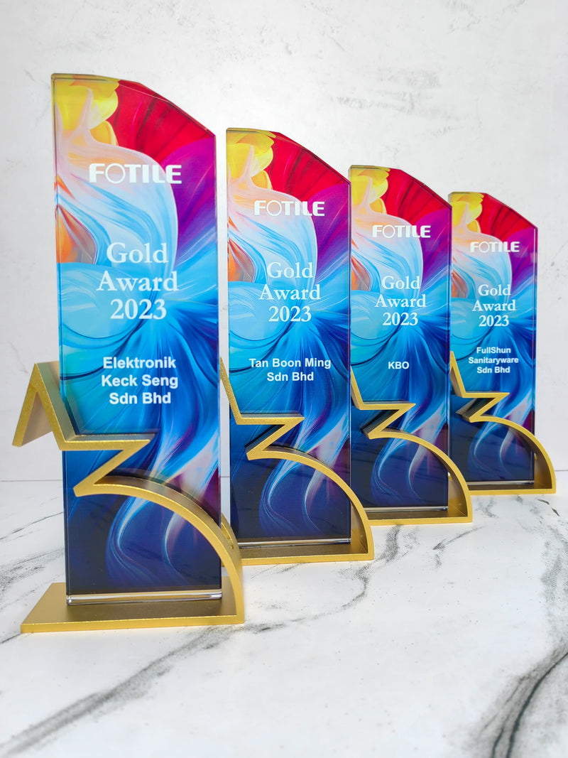 Design K Crystal Trophy