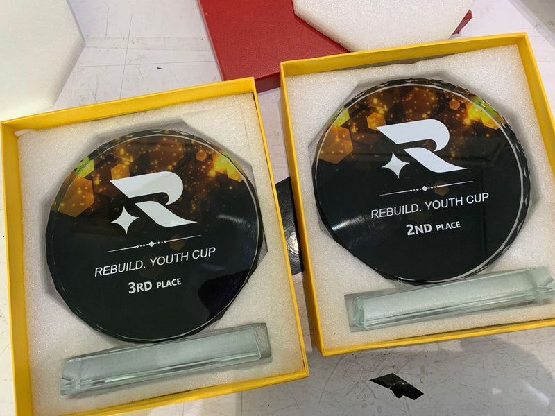 Design C Crystal Trophy