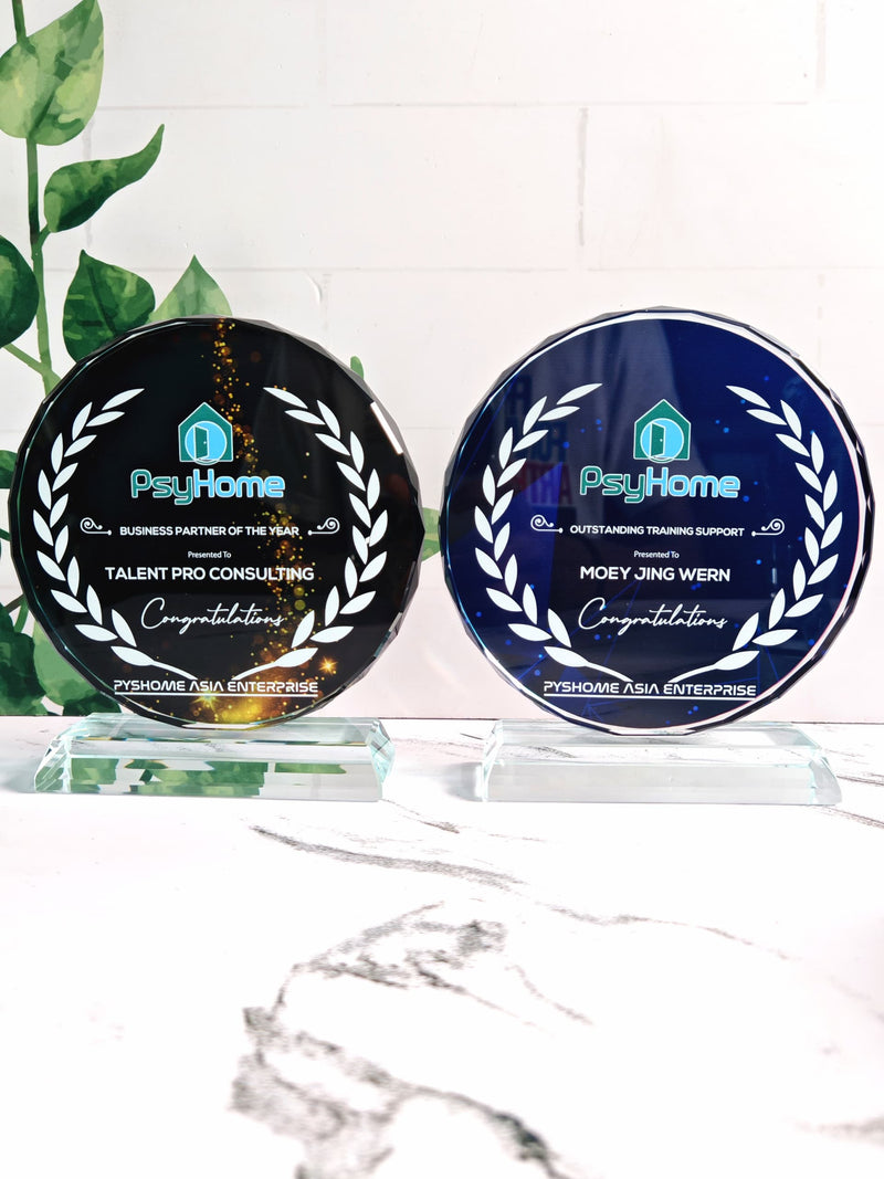 Design C Crystal Trophy