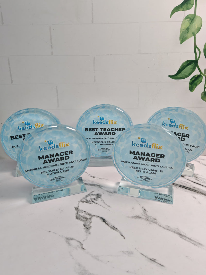 Design C Crystal Trophy