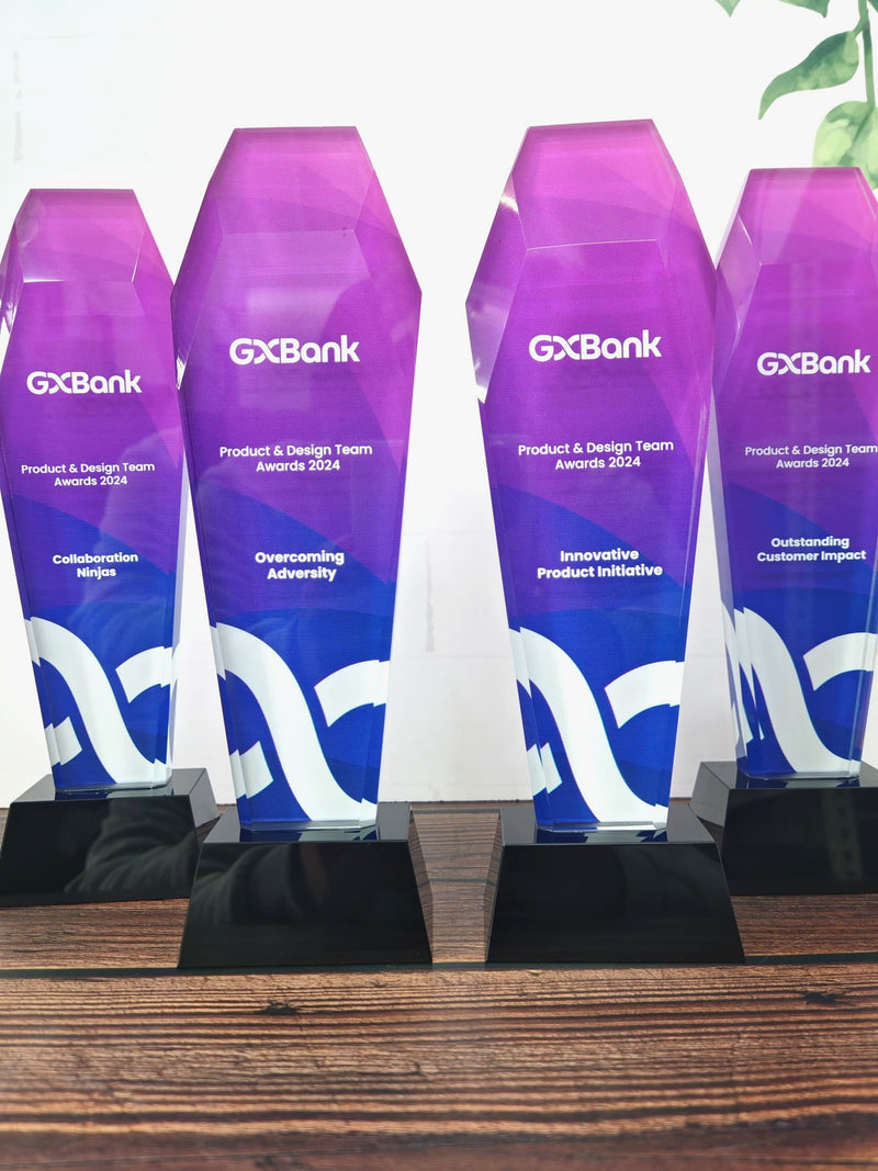 Design F Crystal Trophy