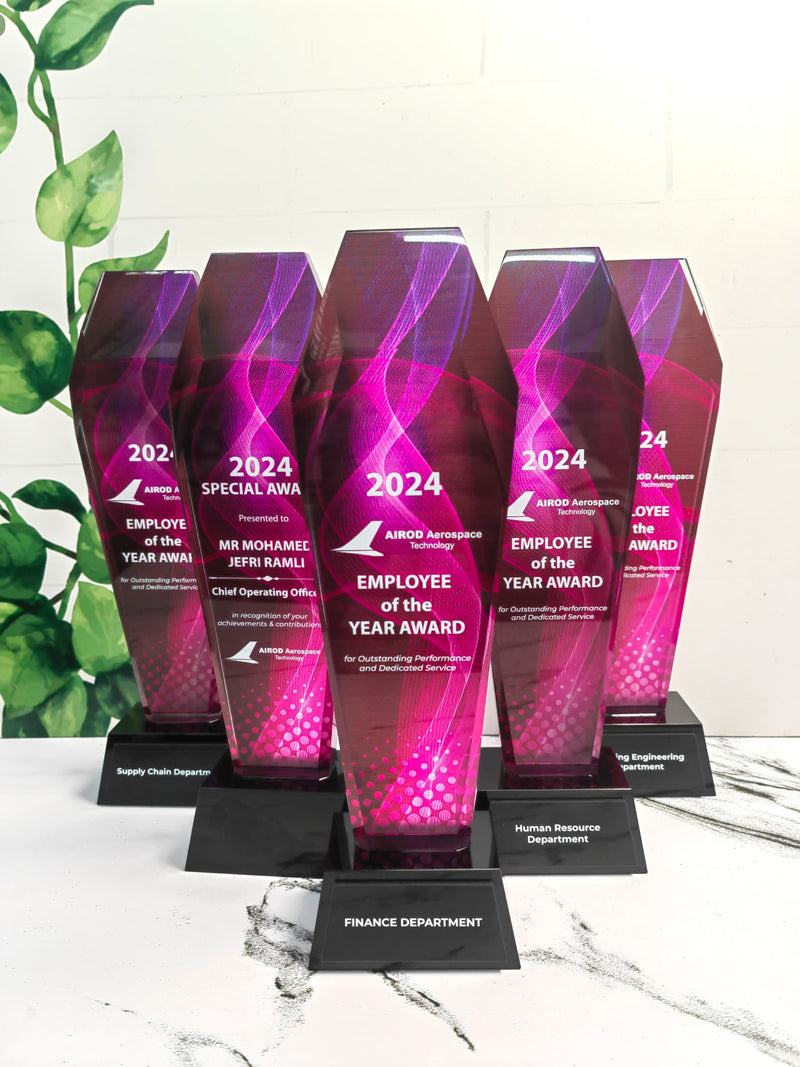 Design F Crystal Trophy