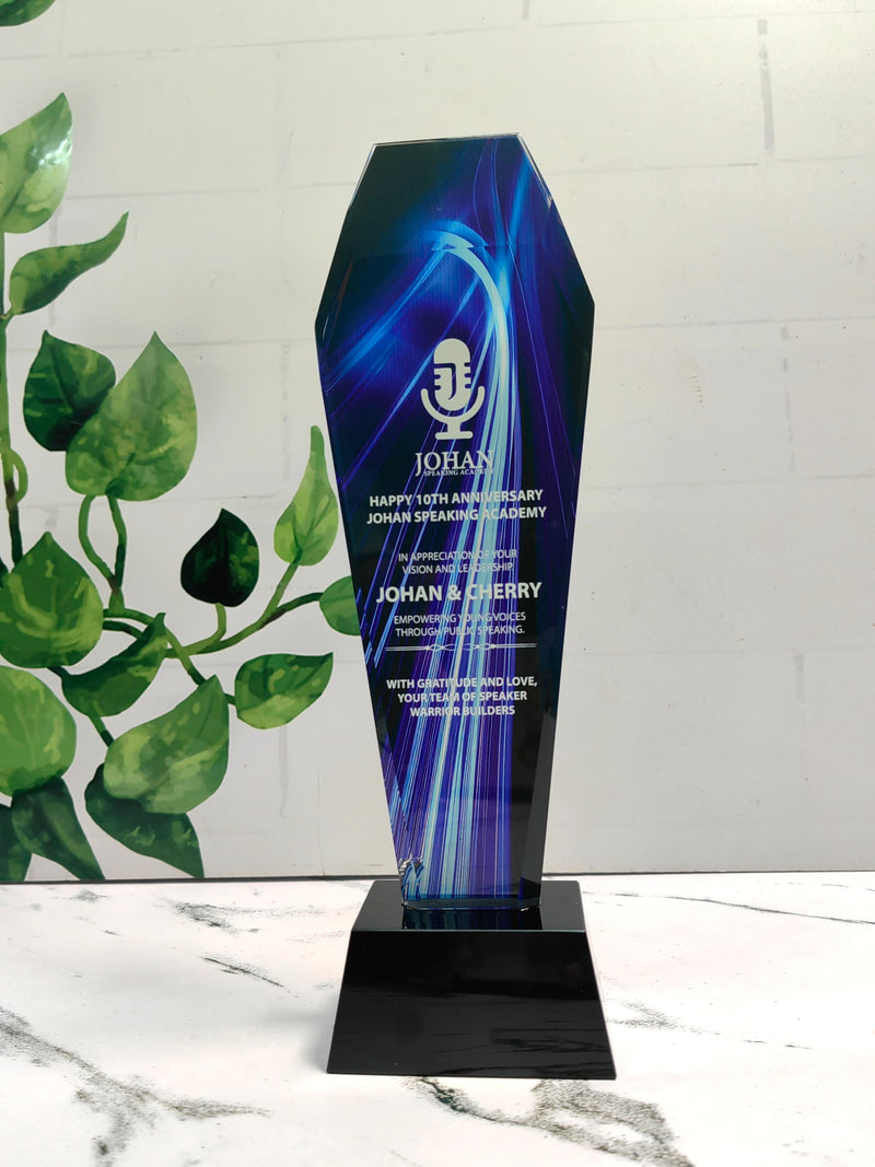 Design F Crystal Trophy