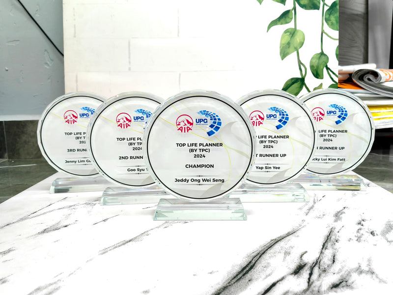 Design C Crystal Trophy