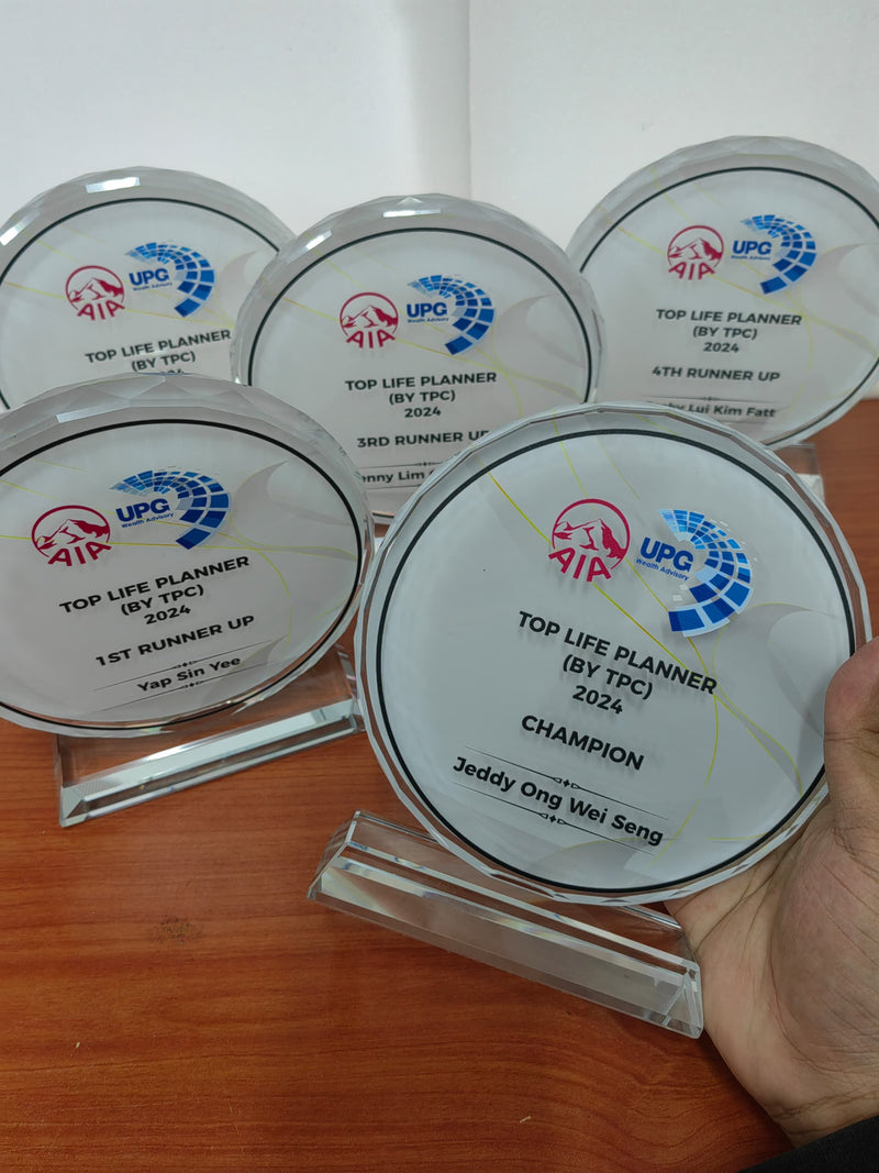 Design C Crystal Trophy