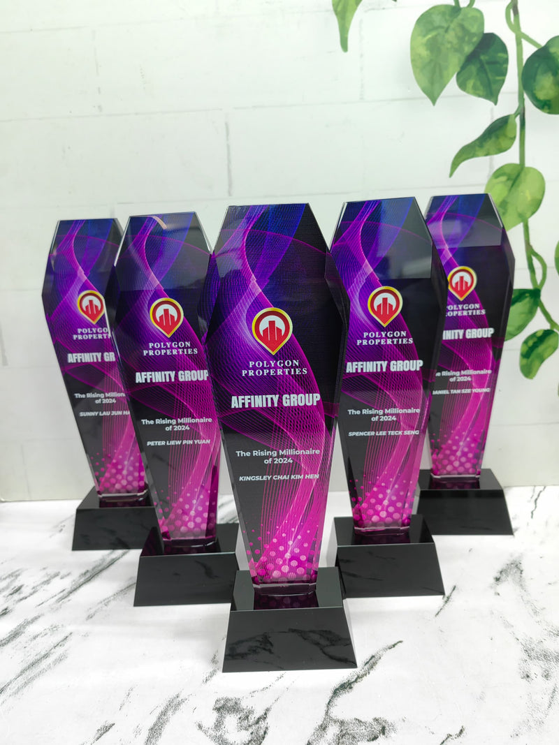 Design F Crystal Trophy