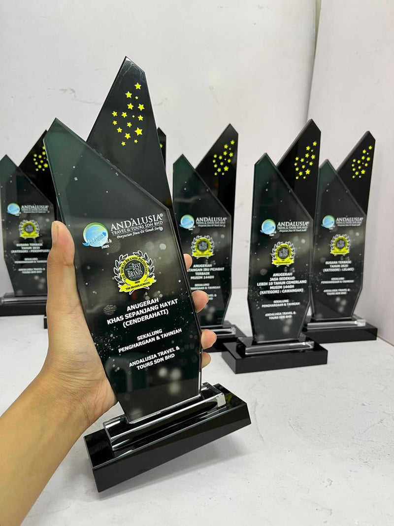 Design A Crystal Trophy