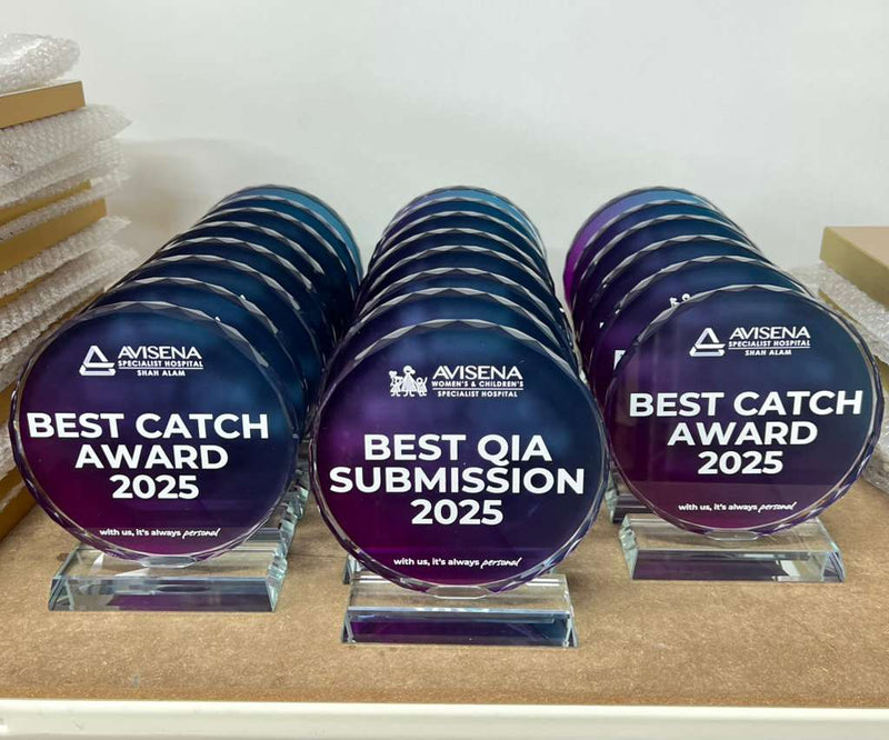 Design C Crystal Trophy