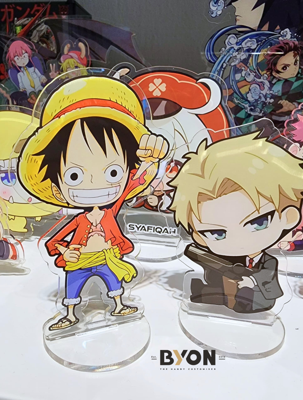 Personalized Anime Acrylic Standee - Gift for Anime Fans, Friends